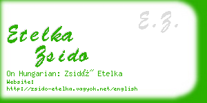 etelka zsido business card